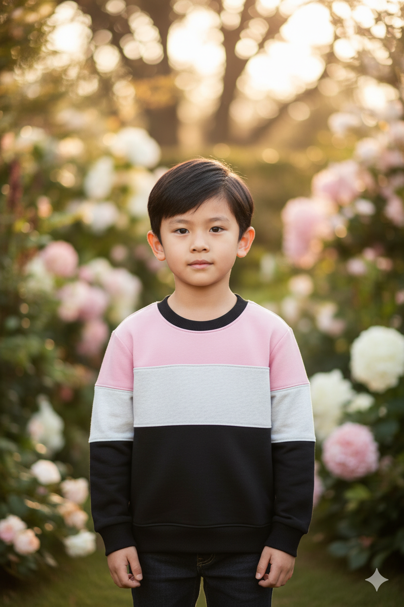 Tri Color Sweatshirt