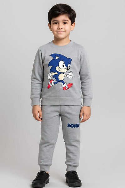 Sonic winter Fleece Trackuite For Boys