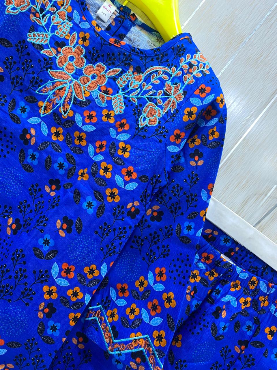 Embroidered CO-ORD SET for Girls